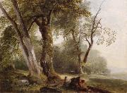 Asher Brown Durand Landscape with Beech Tree France oil painting artist